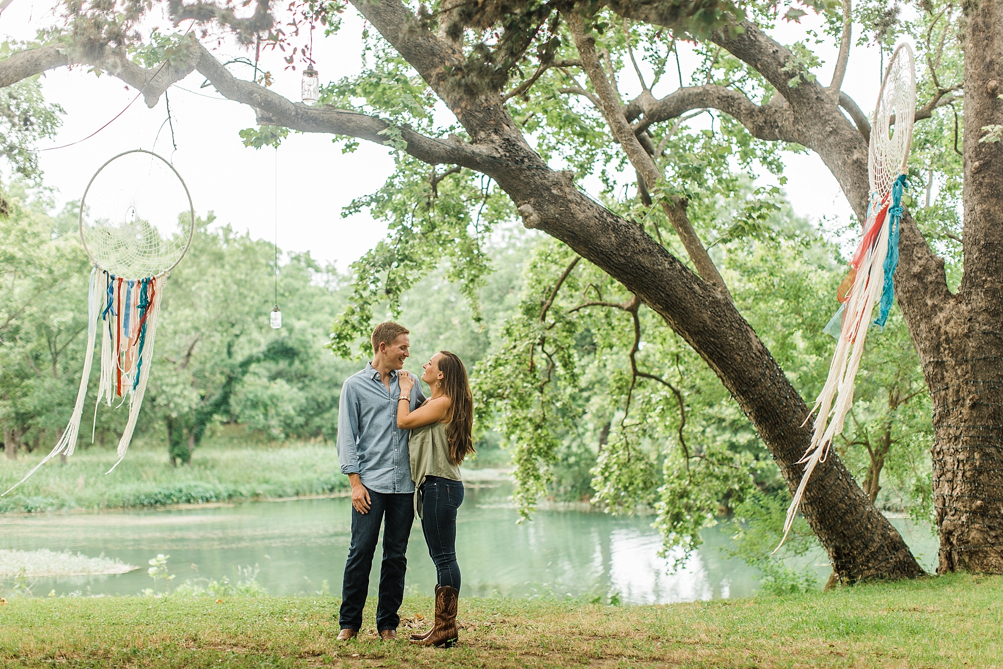 Kelsey & Wes’ Cypress Falls Events Center Session