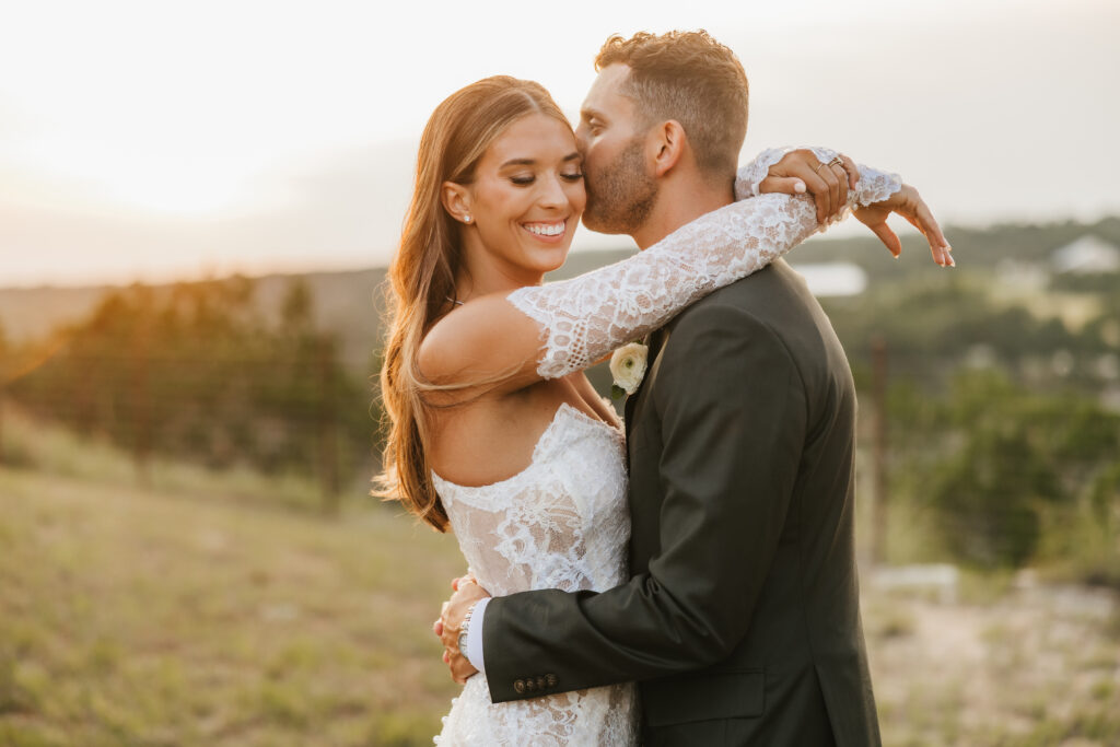 bride-groom-sunset