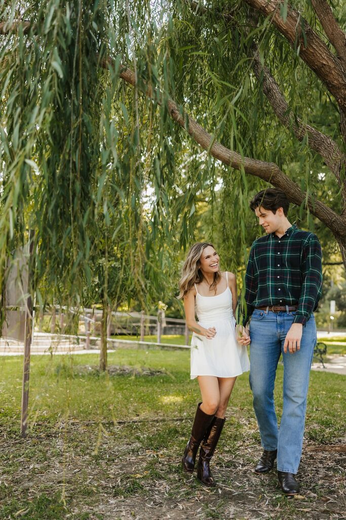 Landa Park Engagement Photos; New Braunfels engagement photographer; Austin engagement photographer; engagement photos near Wimberley